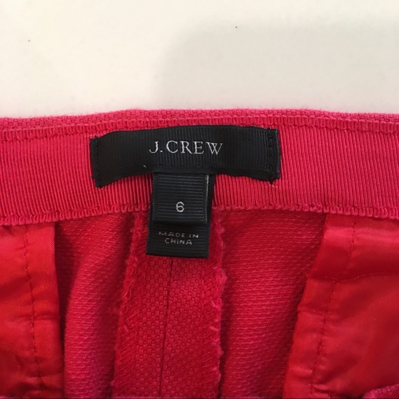 J. Crew EUC Pink Pique Pleated Shorts - Picture 3 of 4